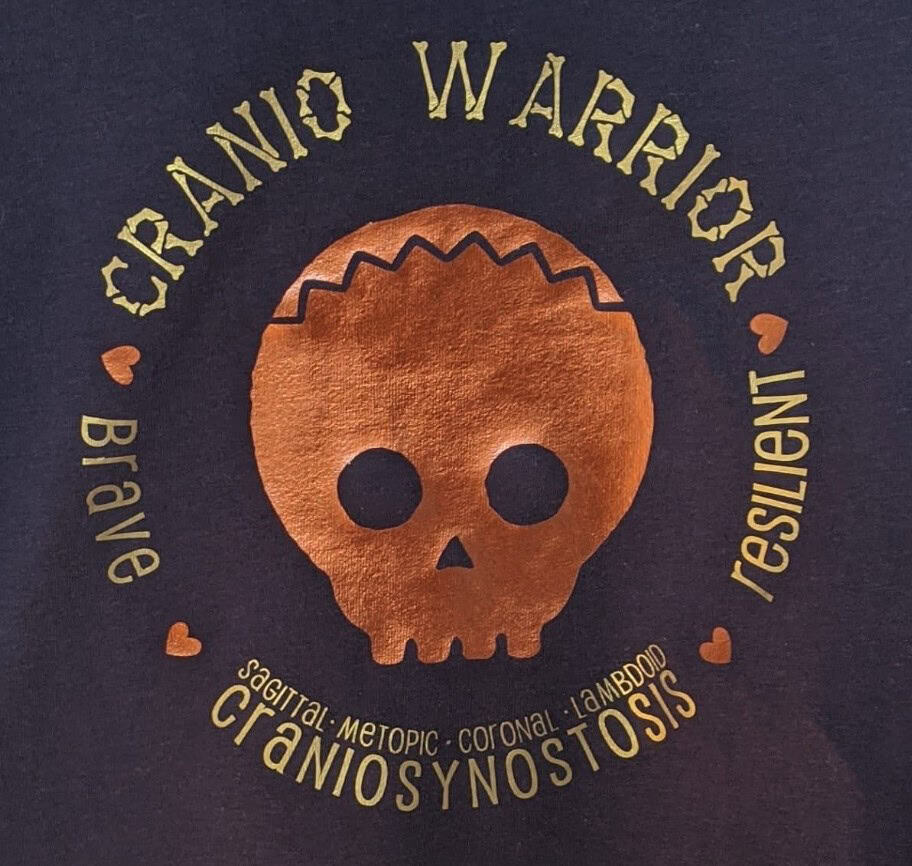 Cranio Warrior t-shirt design