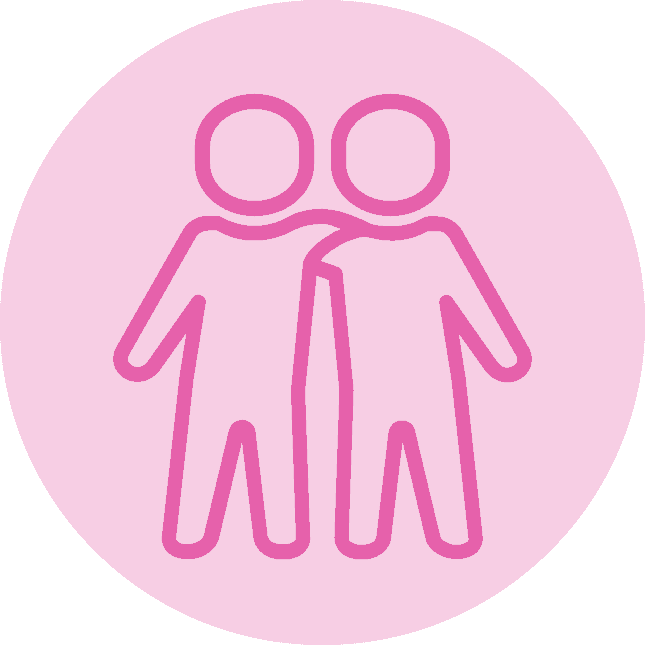 Craniofacial Australia logo with pink circle background for facial deformity support.