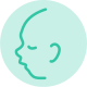 Craniofacial Australia logo with a teal circle background.